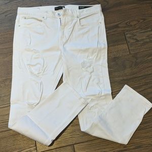 Men's Bullhead White Jeans